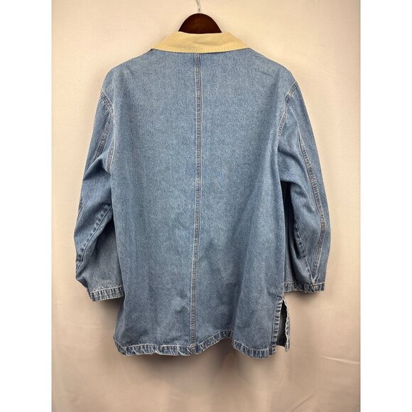 Women’s Vintage Casey Coleman 1X Jean Jacket with Doggy Embroidery - Picture 3 of 6